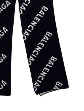 Balenciaga Wool Printed Scarf