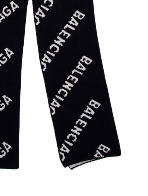 Balenciaga Wool Printed Scarf