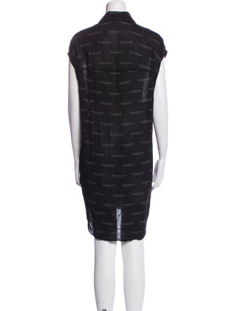 Balenciaga 2024 Printed Tunic