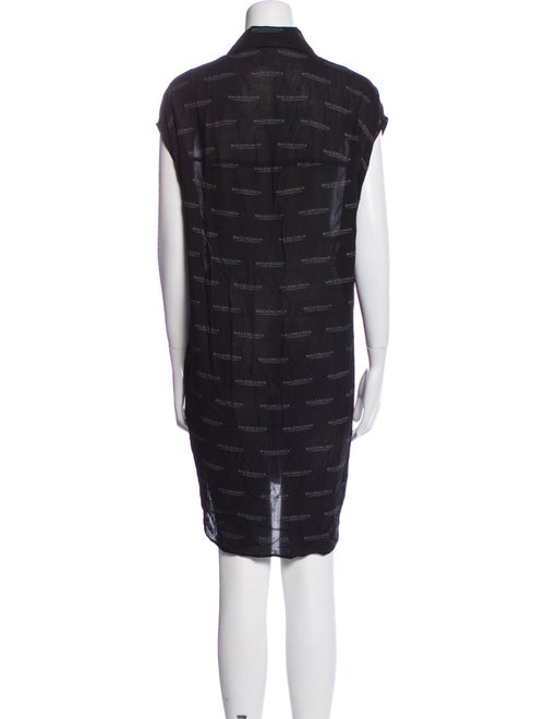 Balenciaga 2024 Printed Tunic