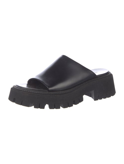 Balenciaga Leather Slides