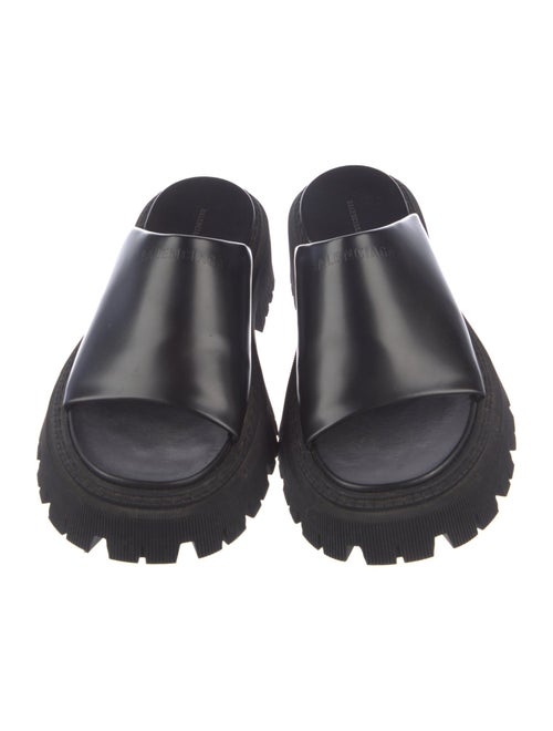 Balenciaga Leather Slides