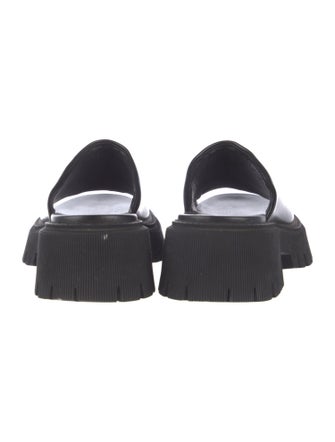 Balenciaga Leather Slides