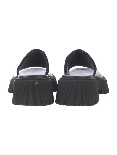 Balenciaga Leather Slides
