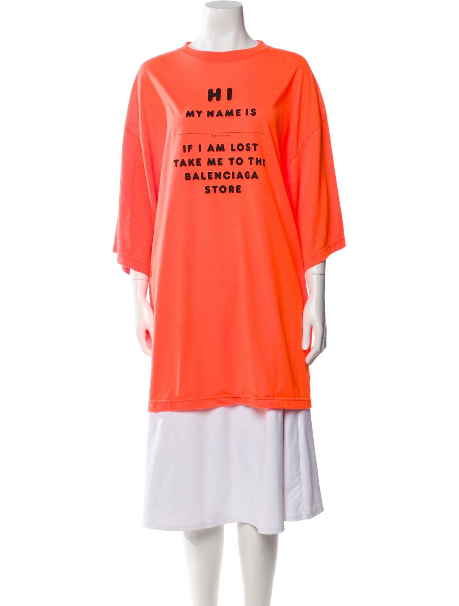 Balenciaga 2021 Graphic Print T-Shirt