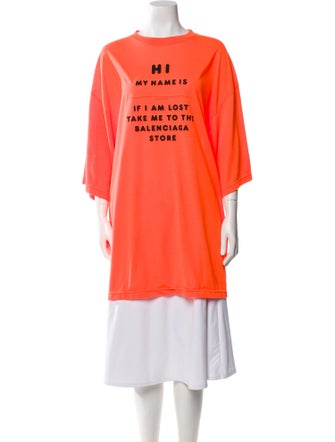 Balenciaga 2021 Graphic Print T-Shirt