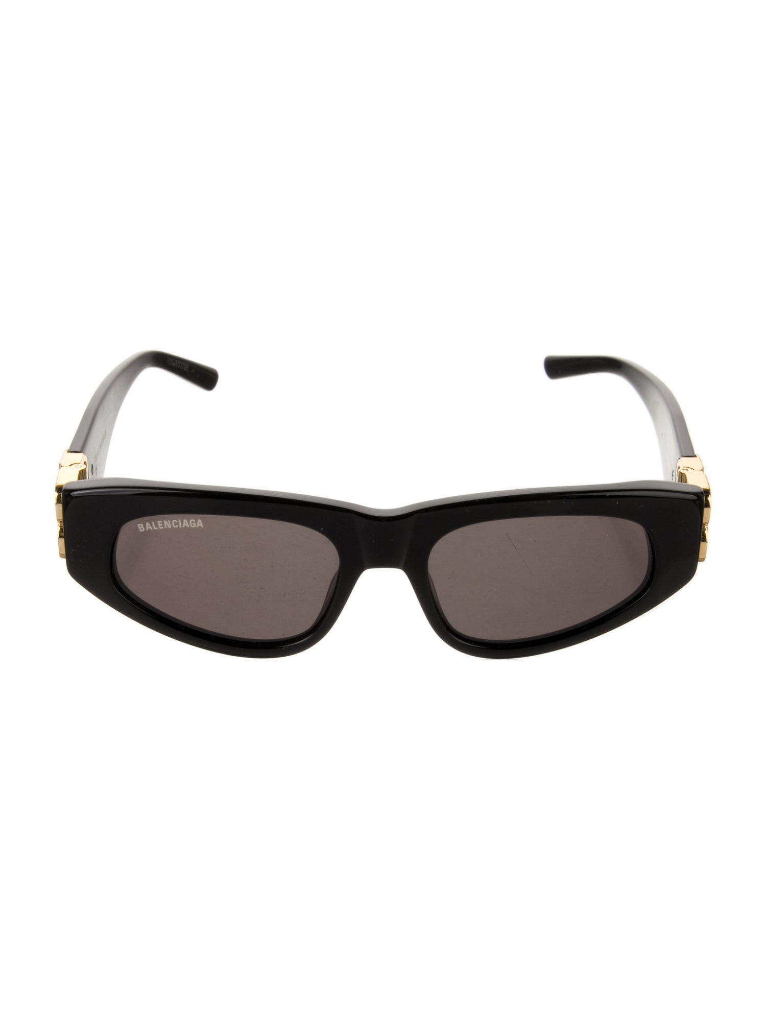 Balenciaga Square Tinted Sunglasses