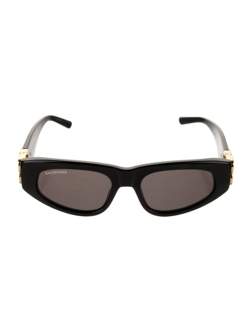 Balenciaga Square Tinted Sunglasses