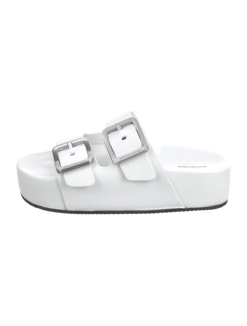 Balenciaga Leather Slides