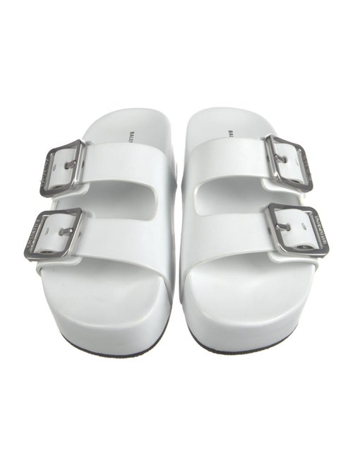 Balenciaga Leather Slides