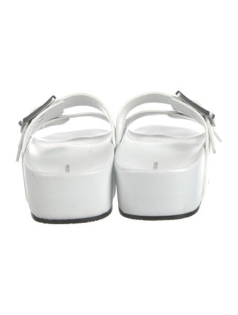 Balenciaga Leather Slides