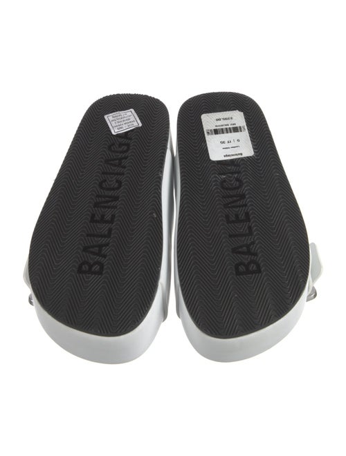 Balenciaga Leather Slides
