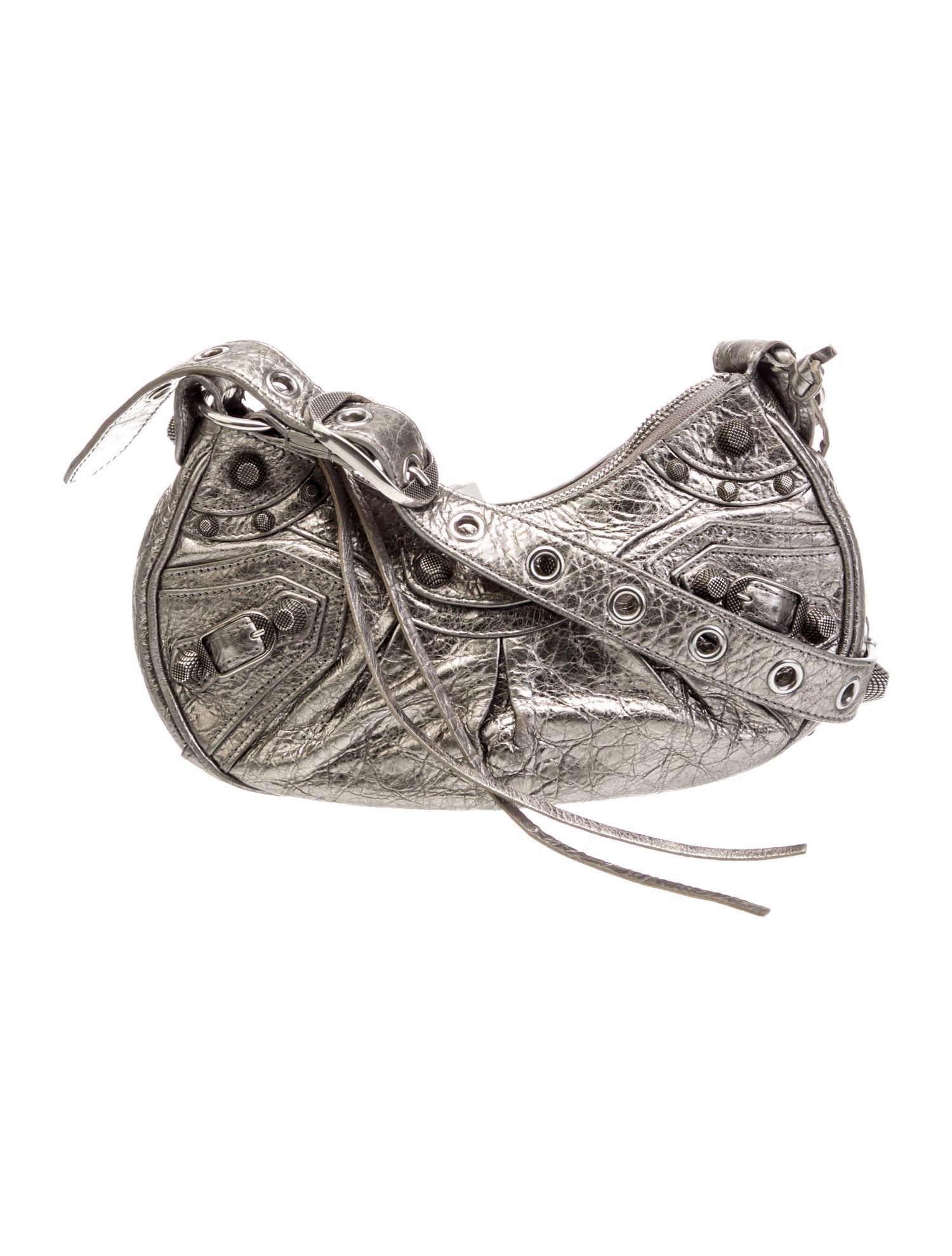 Balenciaga Leather Shoulder Bag 2023