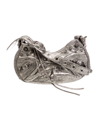 Balenciaga Leather Shoulder Bag 2023