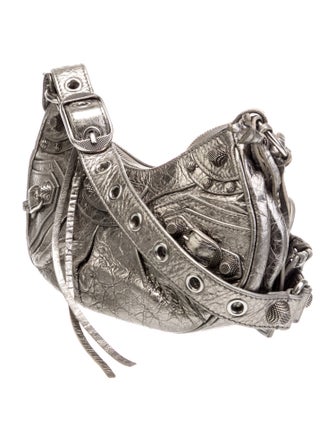 Balenciaga Leather Shoulder Bag 2023