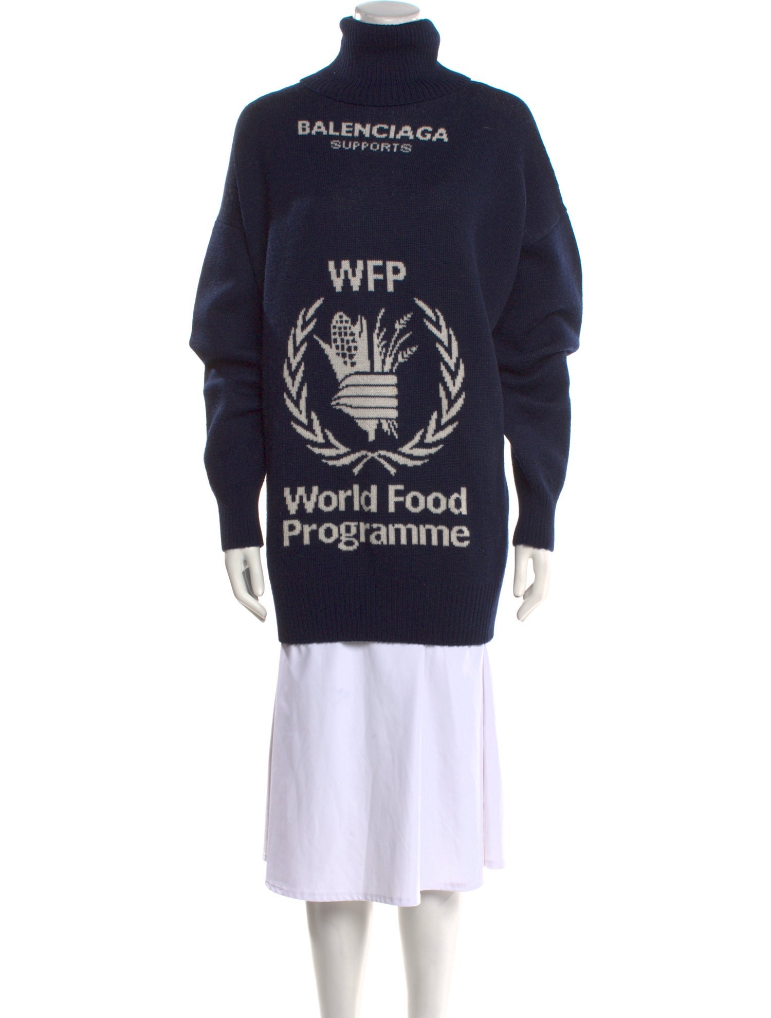 Balenciaga 2018 World Food Programme Sweater