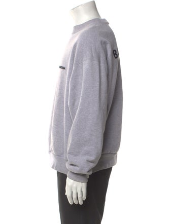 Balenciaga Graphic Print Crew Neck Sweatshirt