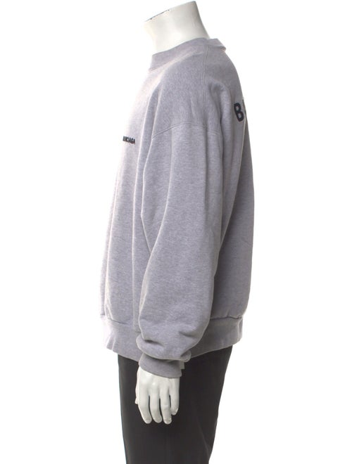 Balenciaga Graphic Print Crew Neck Sweatshirt