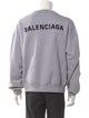 Balenciaga Graphic Print Crew Neck Sweatshirt
