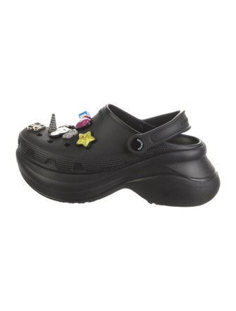 Balenciaga Rubber Slingback Flats