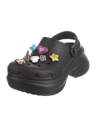 Balenciaga Rubber Slingback Flats