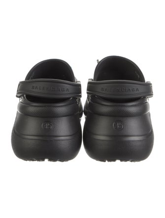 Balenciaga Rubber Slingback Flats