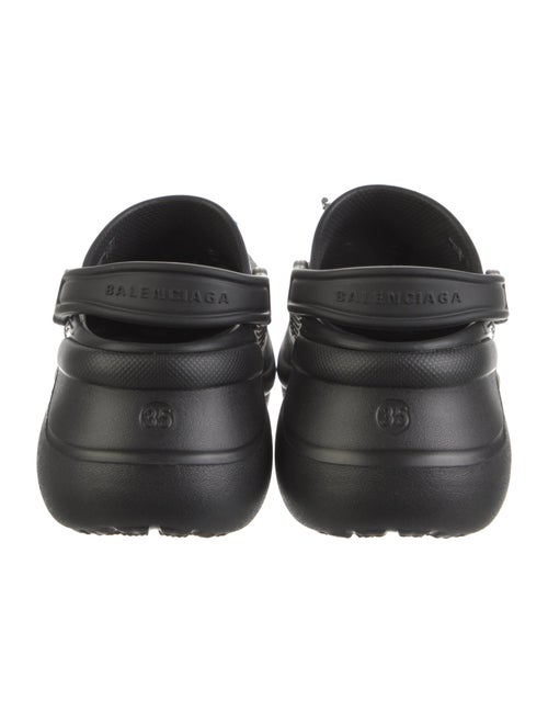 Balenciaga Rubber Slingback Flats