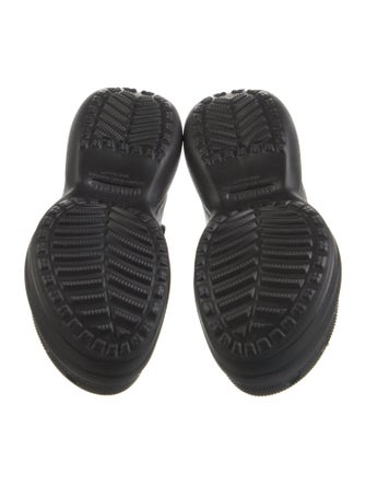 Balenciaga Rubber Slingback Flats