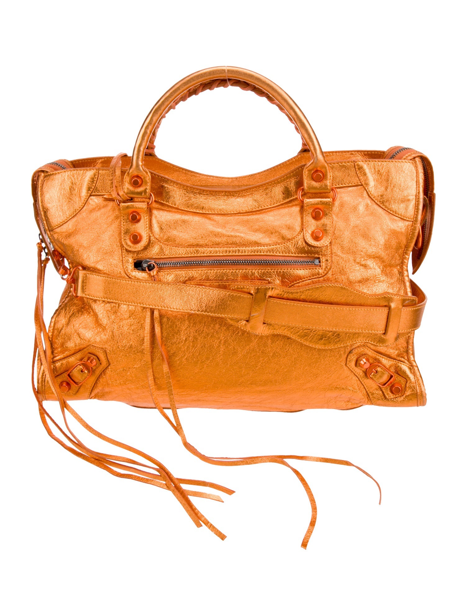 Balenciaga Leather Le City bag Medium