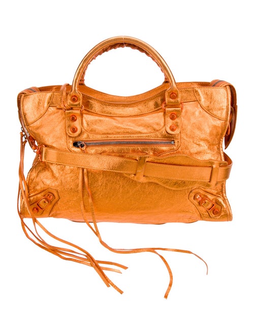 Balenciaga Leather Le City bag Medium