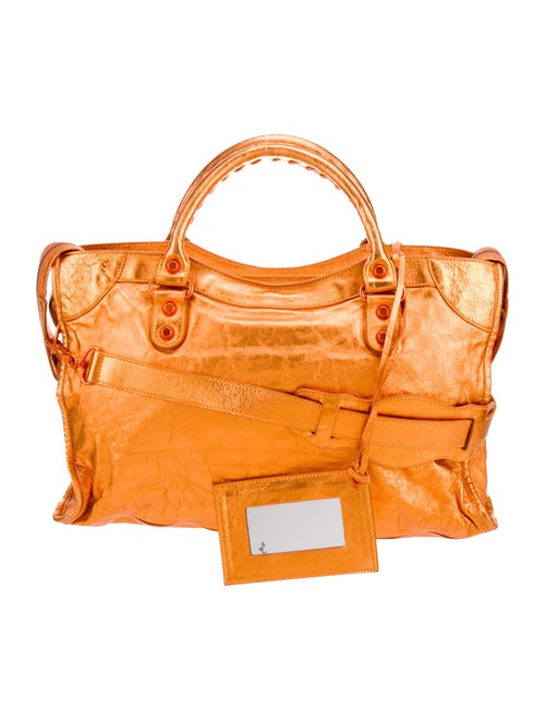 Balenciaga Leather Le City bag Medium