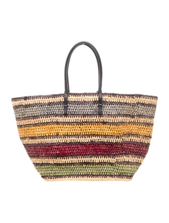 Balenciaga Raffia Panier