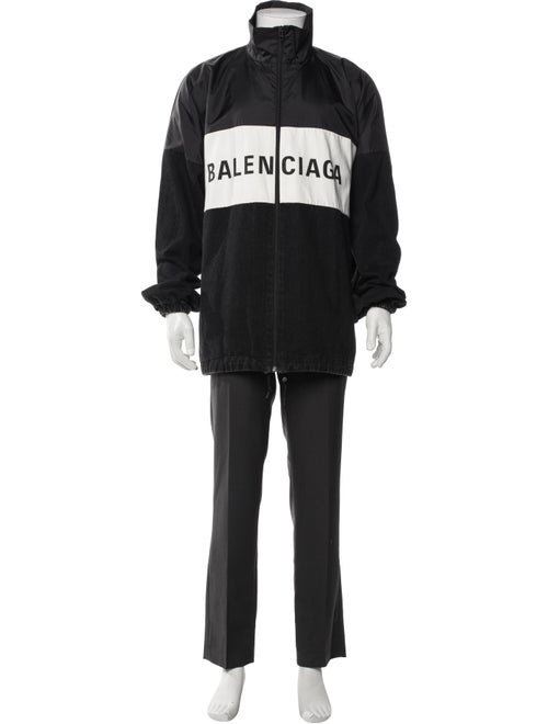Balenciaga 2019 Graphic Print Windbreaker
