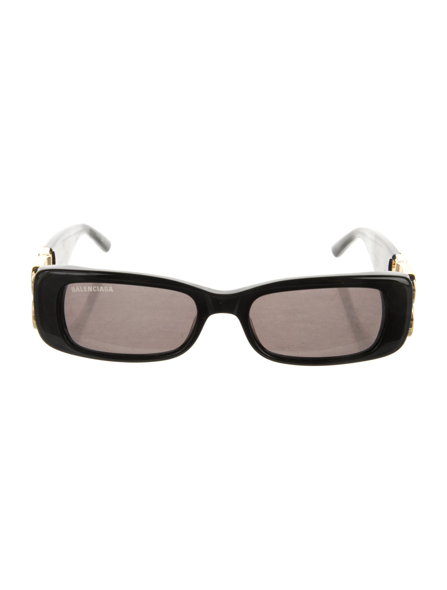 Balenciaga Square Tinted Sunglasses
