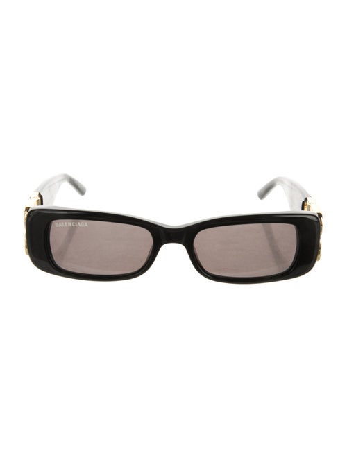 Balenciaga Square Tinted Sunglasses