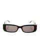 Balenciaga Square Tinted Sunglasses