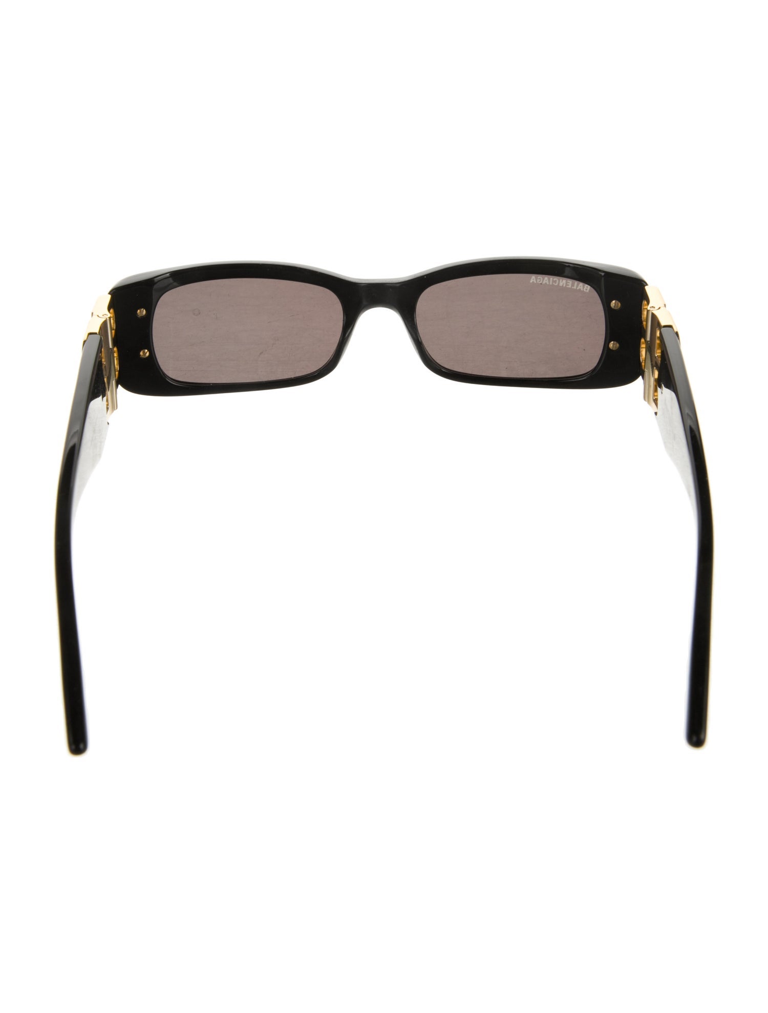 Balenciaga Square Tinted Sunglasses