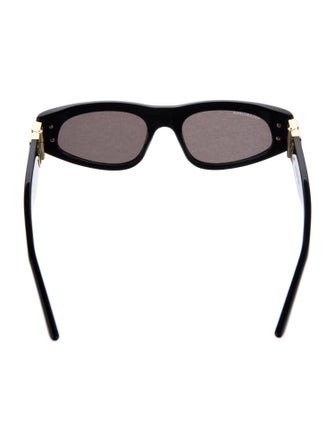 Balenciaga Square Tinted Sunglasses