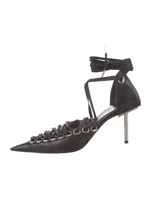 Balenciaga Leather D'Orsay Pumps