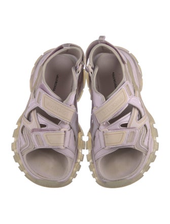 Balenciaga Leather Slingback Sandals