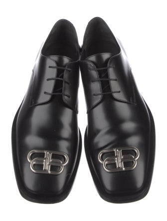 Balenciaga Patent Leather Derby Shoes