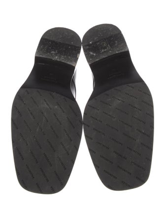 Balenciaga Patent Leather Derby Shoes