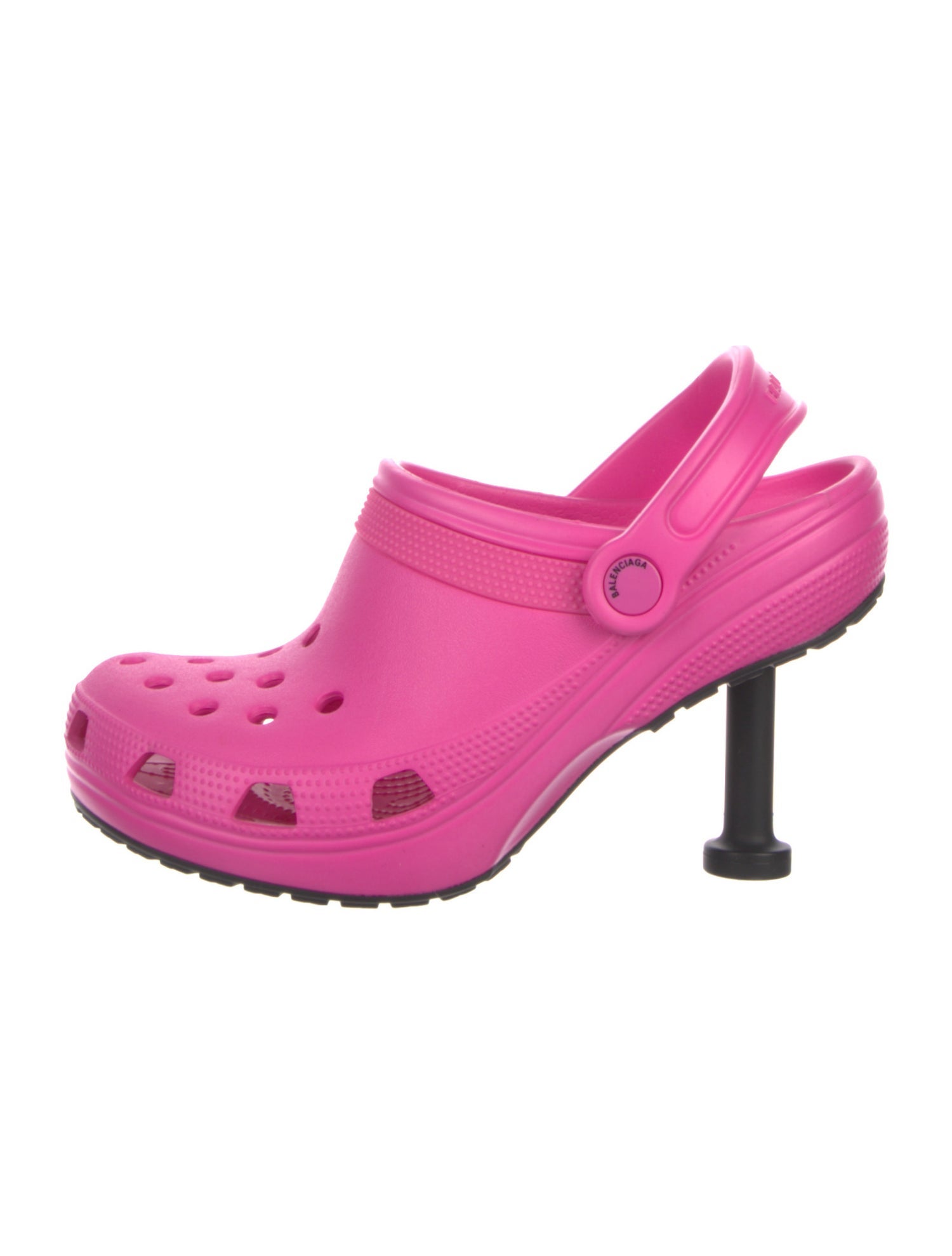 Balenciaga x Crocs Rubber Slingback Pumps