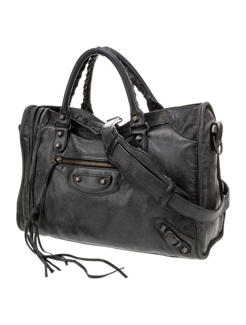 Balenciaga Leather Motocross Classic City