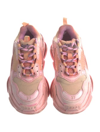 Balenciaga Triple S 'DIY Dyed Pink' Sneakers