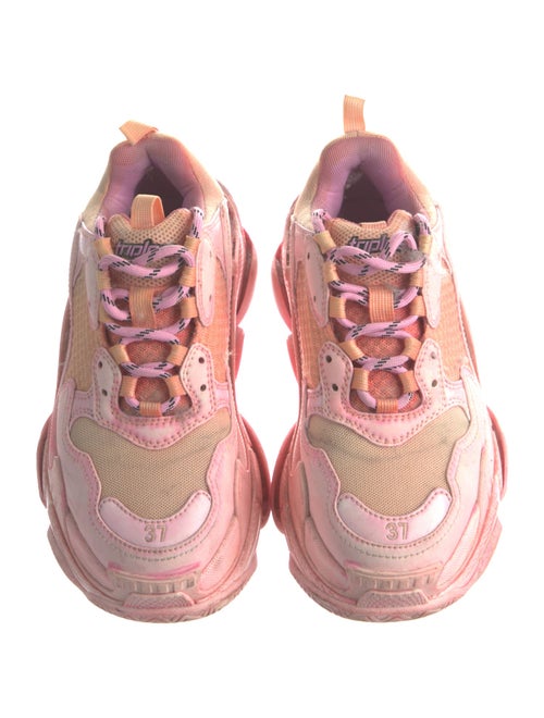 Balenciaga Triple S 'DIY Dyed Pink' Sneakers