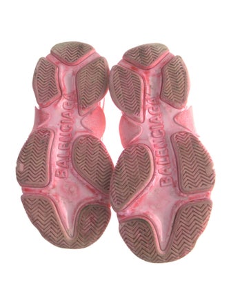 Balenciaga Triple S 'DIY Dyed Pink' Sneakers