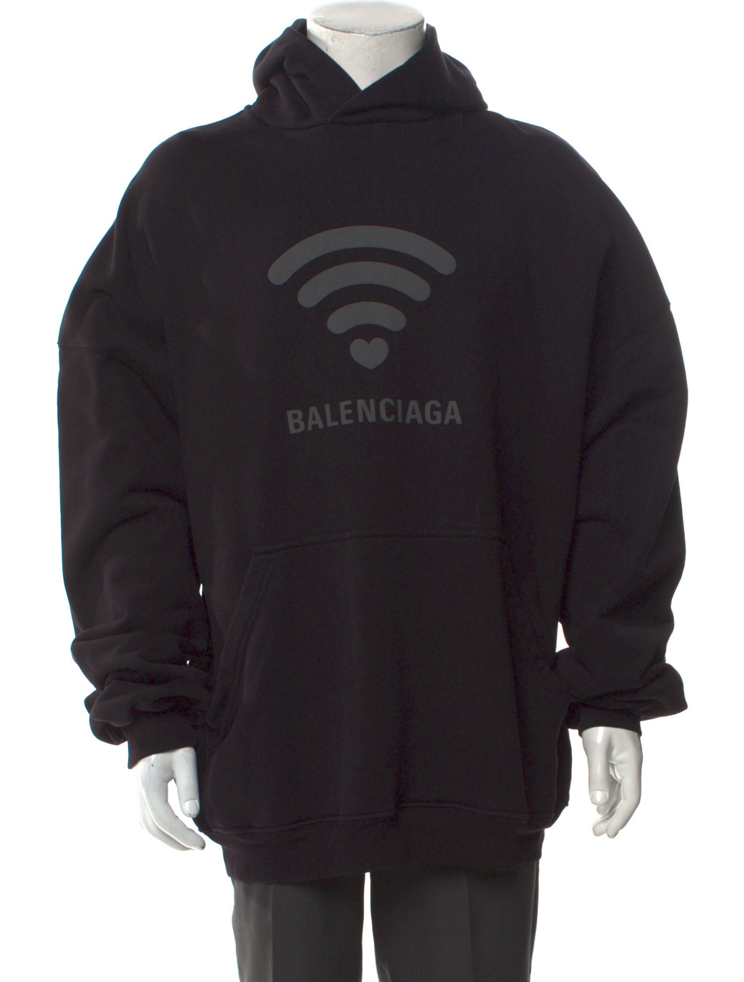 Balenciaga 2023 Graphic Print Hoodie w/ Tags