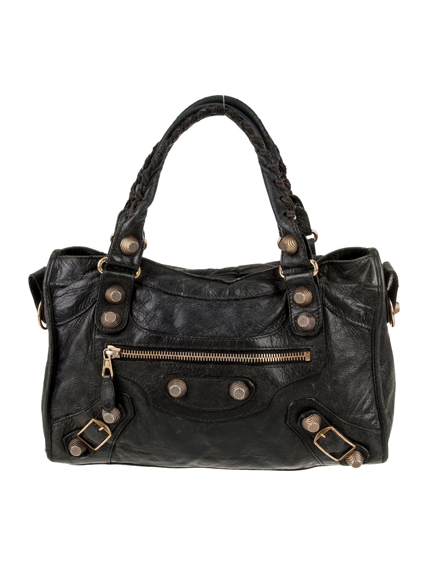 Balenciaga Leather Motocross City Giant