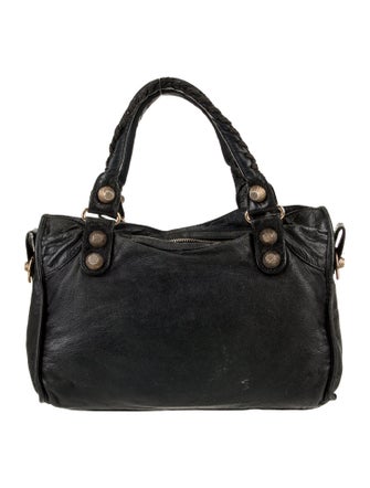 Balenciaga Leather Motocross City Giant